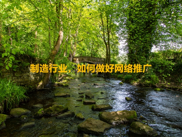 制造行業(yè)，如何做好網(wǎng)絡(luò)推廣？